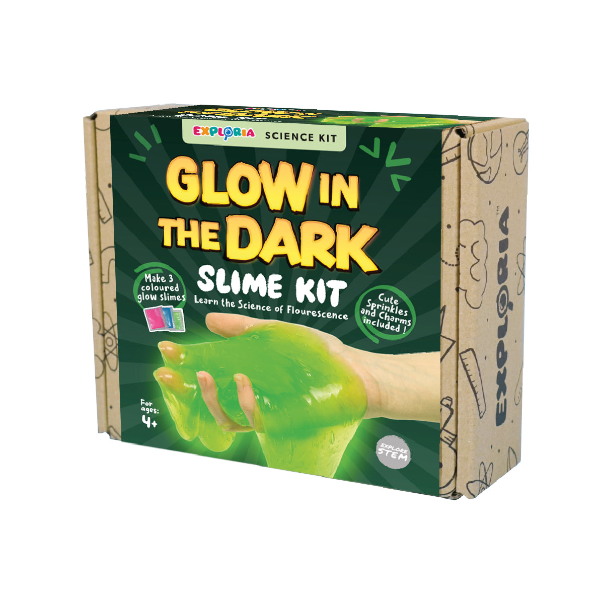 Glow-in-the-dark Slime Kit